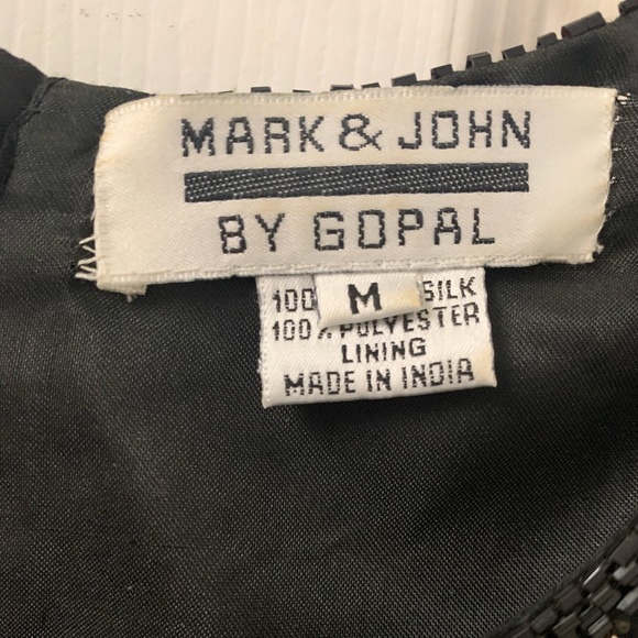 Mark & John By Gopal Stunning Vintage 80’s Dress SZ Mecium - Picture 5 of 5